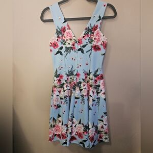 Jessica Simpson Women's Size 2 Floral Fit And Flare Dress